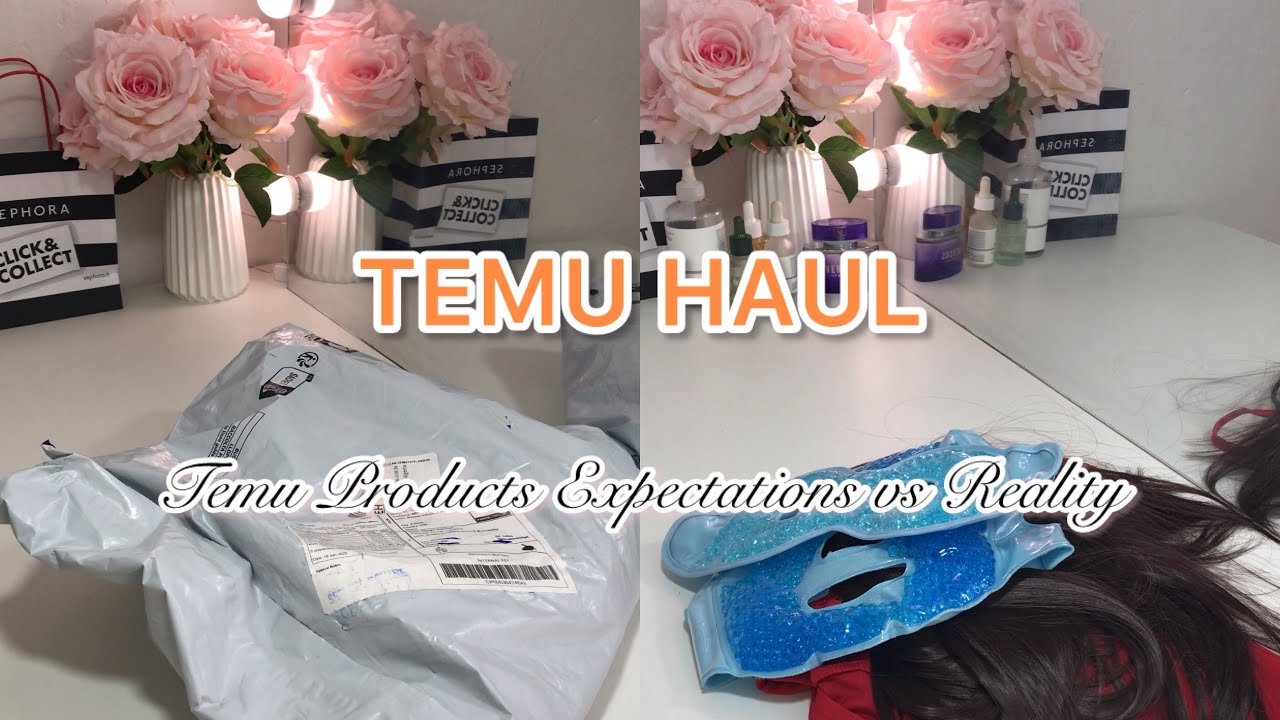 Unboxing/TEMU products expectation vs reality part one📦🛍