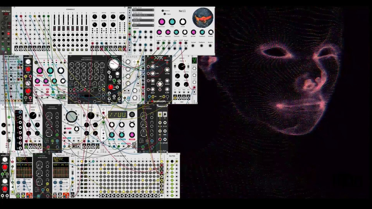 VCV Rack / Humanoid / Breakbeat Radio Patch / Synthikat