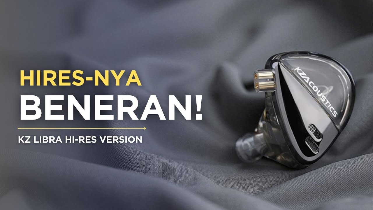 Review KZ Libra HiRes Version | IEM 100 Ribuan Istimewa | Vindtech Review