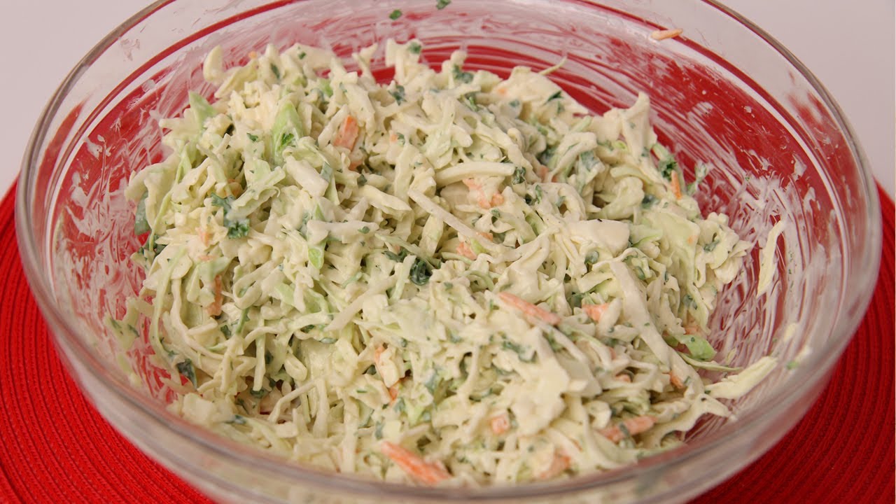 Homemade Coleslaw Recipe - Laura Vitale - Laura in the Kitchen Episode 416