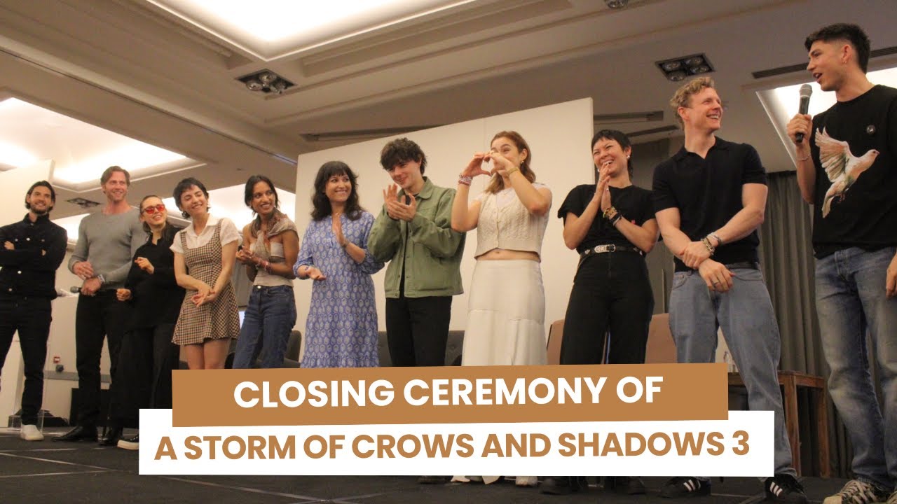 Closing ceremony of the A Storm of Crows and Shadows at the ASOCAS3