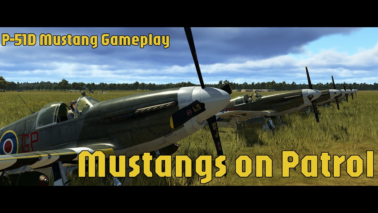 U-boats, Barges, and Flak Cannons | IL-2 Great Battles | P-51D Mustang
