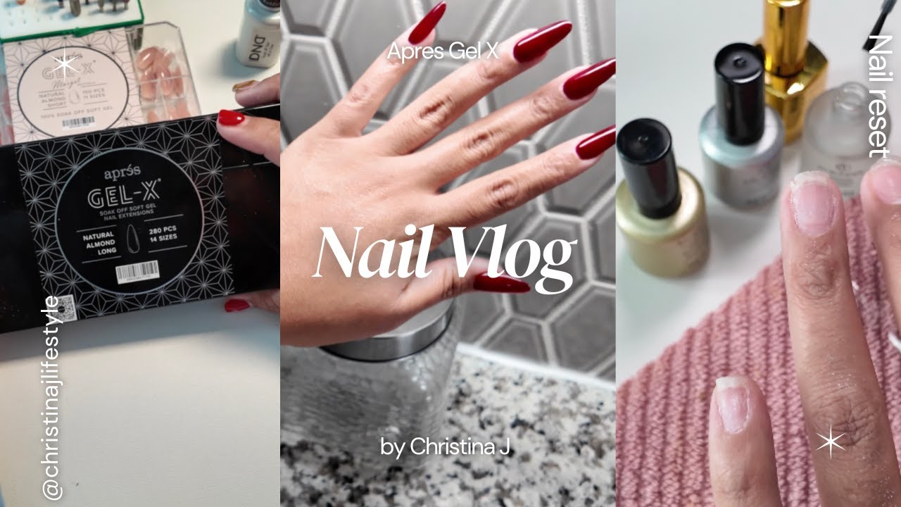 Gel-X Nail Makeover 💅 Quick Reset & Refresh for a Fresh Look