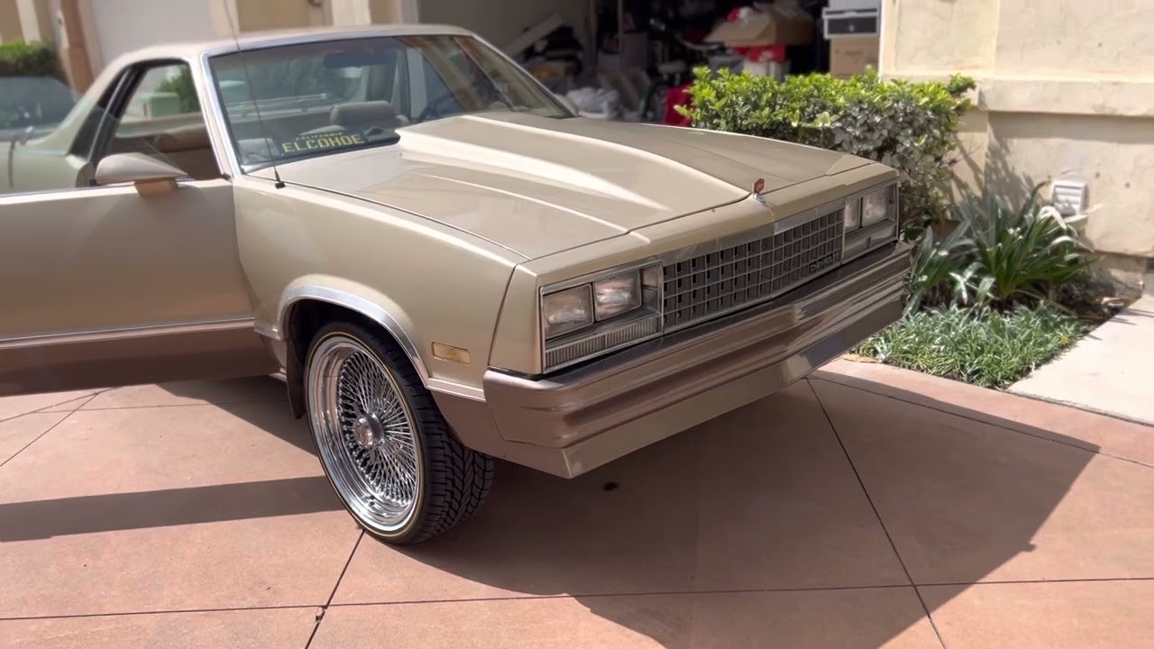 1986 El Camino Bed Rail “coffin rail” install tips G Body