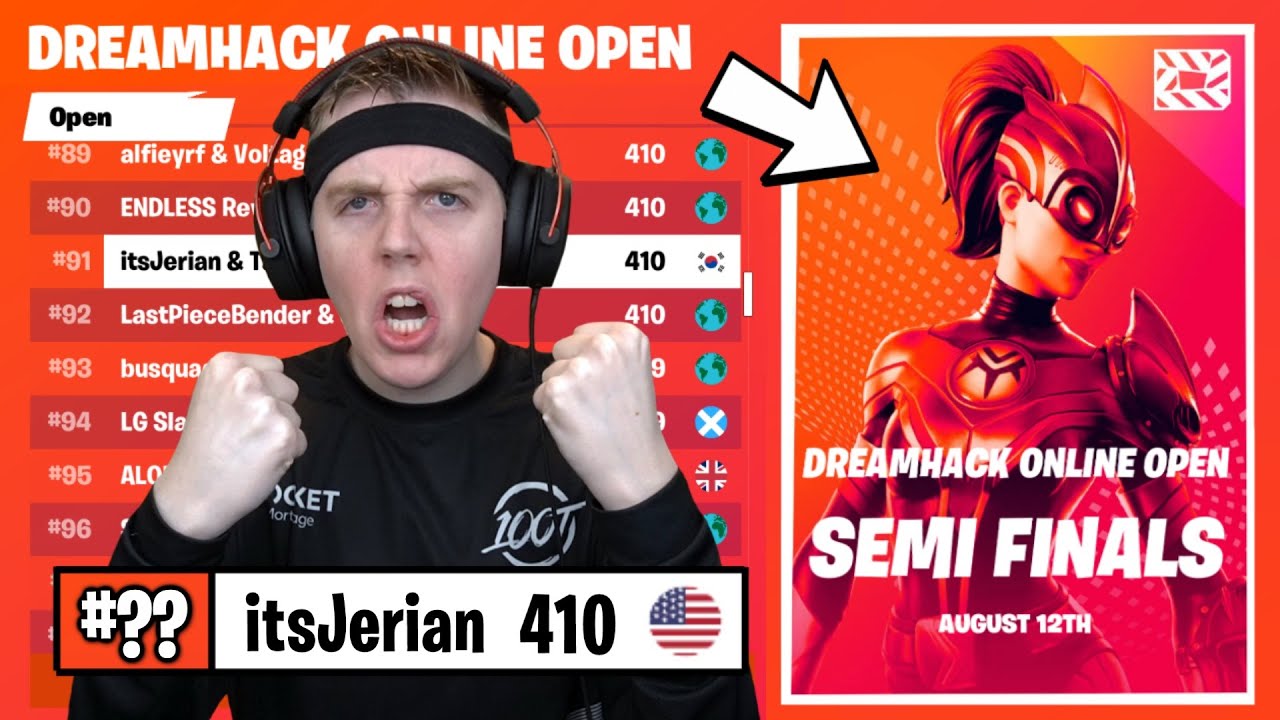 How I Qualified For Dreamhack Semis! (MY BEST PLACEMENT)