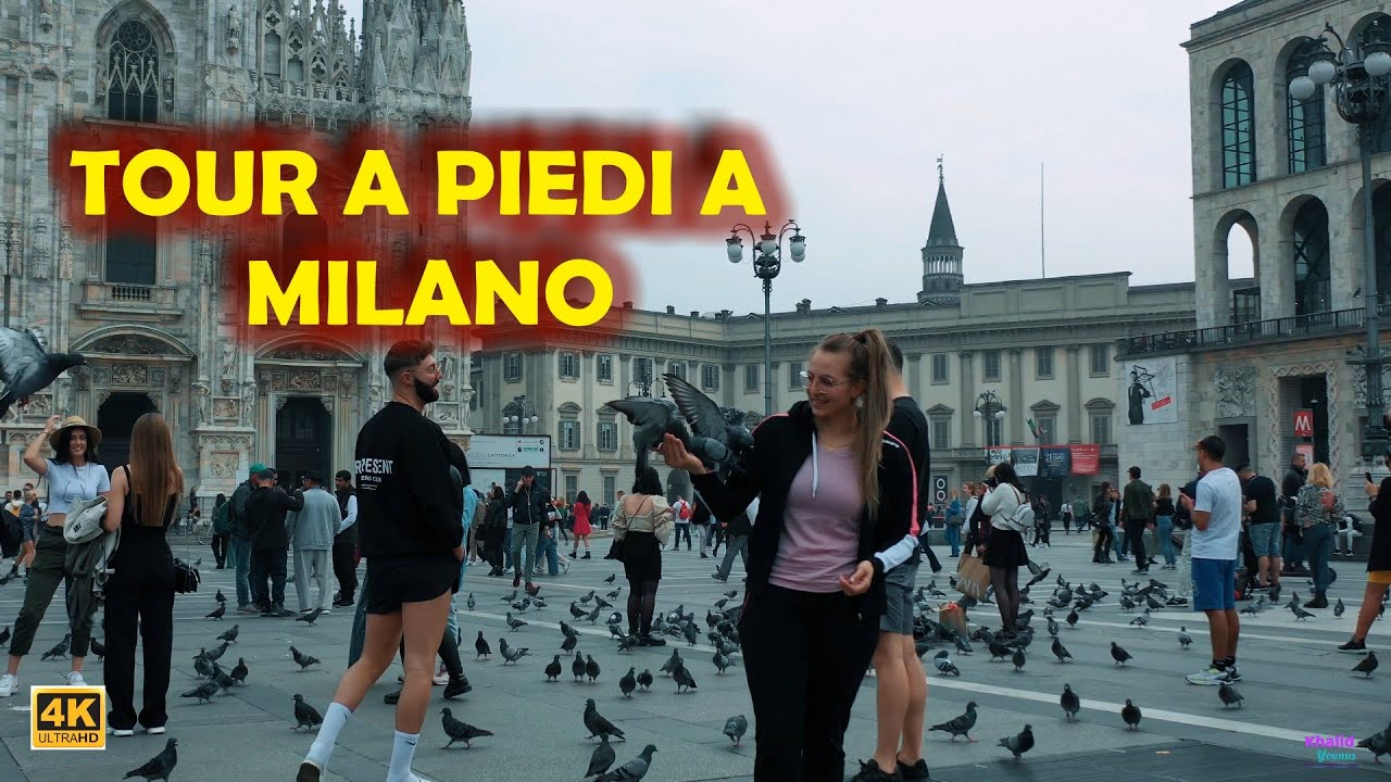 MILAN, ITALY 🇮🇹 WALKING TOUR IN 4K | جولة سيرا على الأقدام في ميلانو | TOUR A PIEDI A MILANO