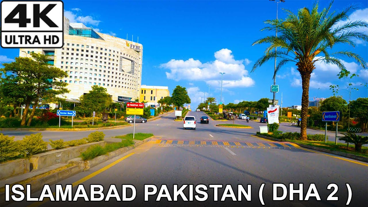 4K / Islamabad Pakistan DHA PHASE 2 | Beautiful Islamabad City 2022 | DHA PHASE 2  4k drive