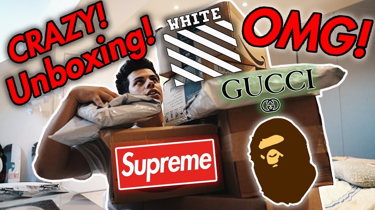 Unboxing Hype: Gucci, Supreme, Bape, Off-White & More!