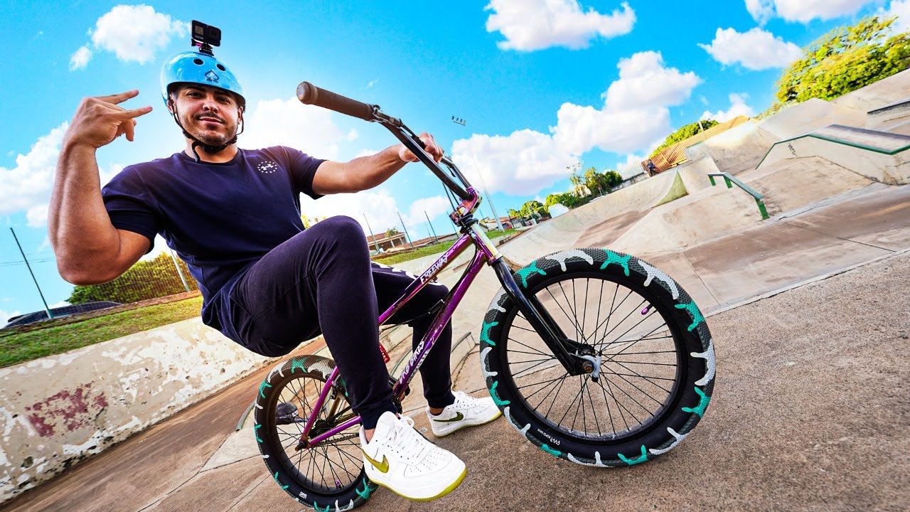 VOLTEI A ANDAR DE BMX DEPOIS DE MUITO TEMPO