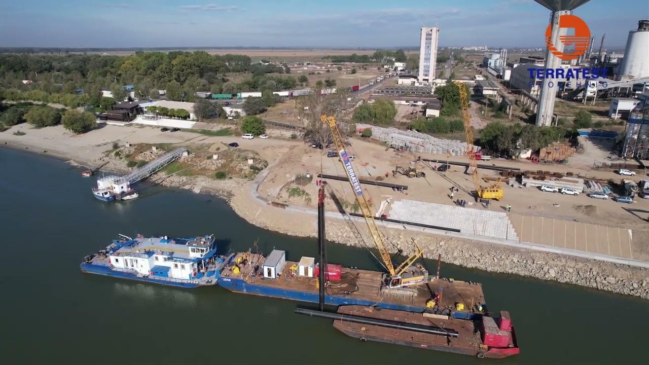 Fundatii Speciale Terratest Geotehnic, Port Turnu Magurele