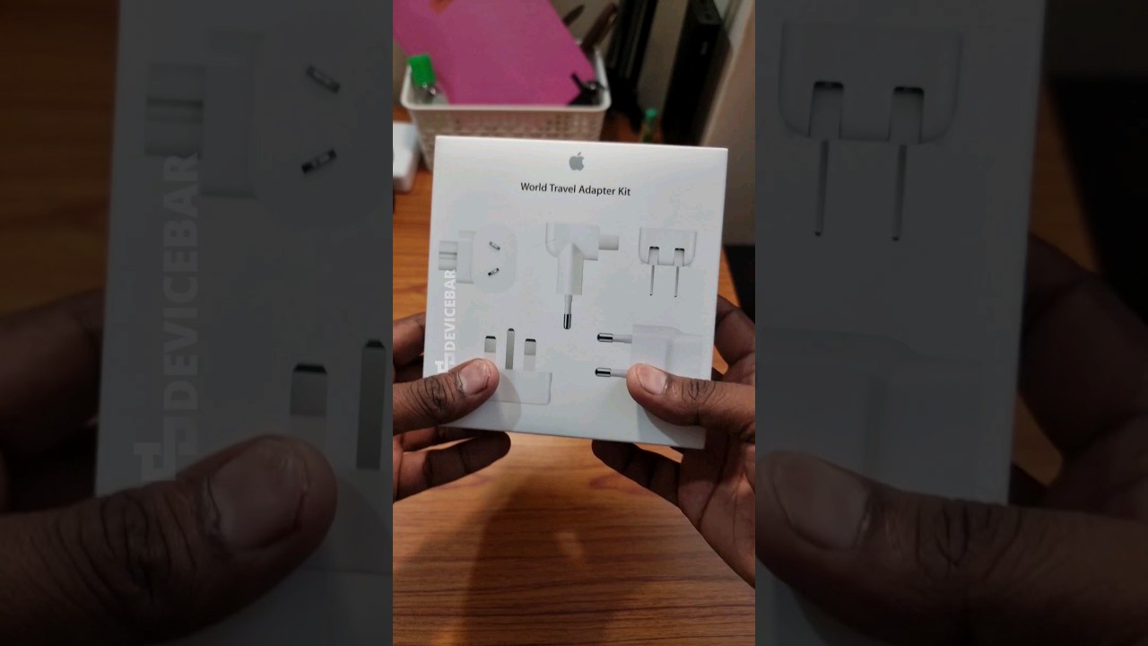 Apple World Travel Adapter Kit Unboxing! #Shorts