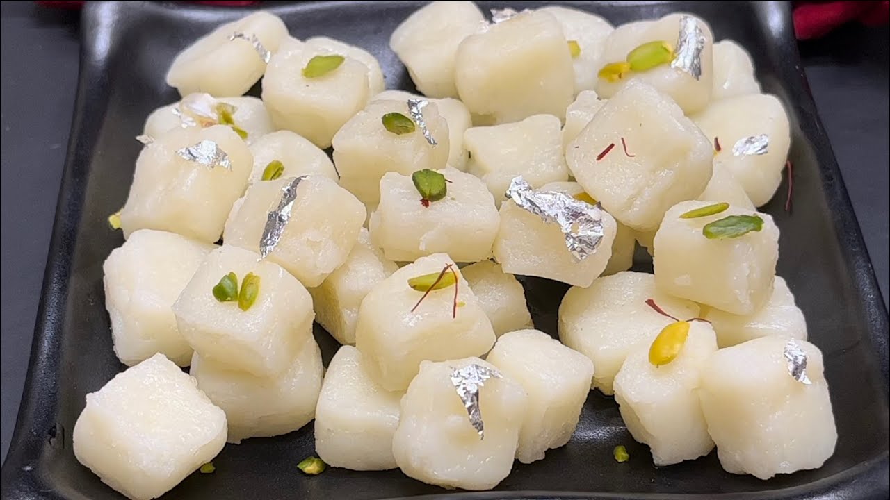 3 चीज़ों से हलवाई से भी बेहतर Murki Chenna बनाने का आसान तरीक़ा, Chenna Murki Sweet In Hindi