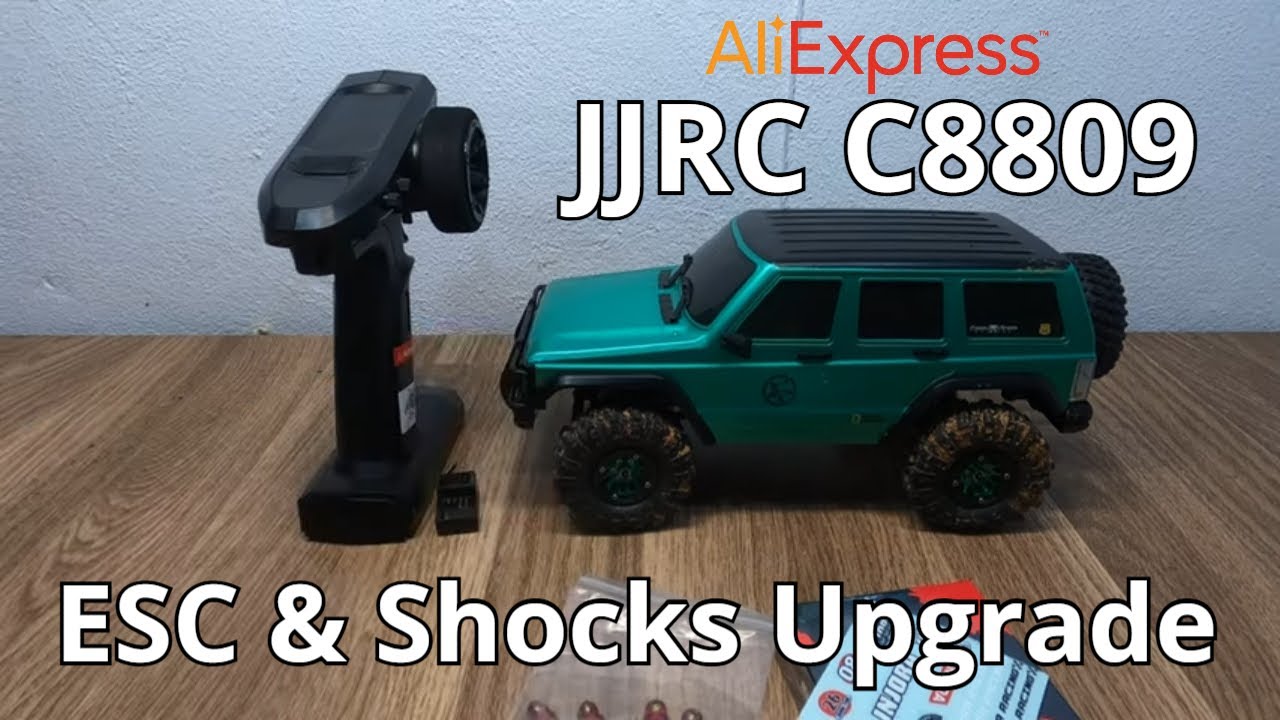 Cheap RC, Big Upgrades – JJRC Crawler Gets New Shocks & ESC!