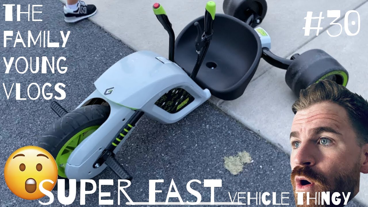 Crashed! SUPER FAST vehicle thingy! | Life with QUADRUPLETS | TFYV #30