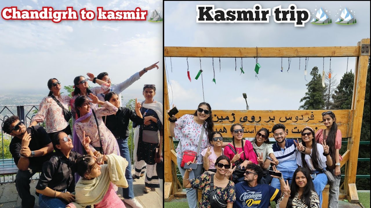 KASHMIR Trip  with friends ⛰️ ||Part-1||Heaven on earth 🌎 ||DH vlogs