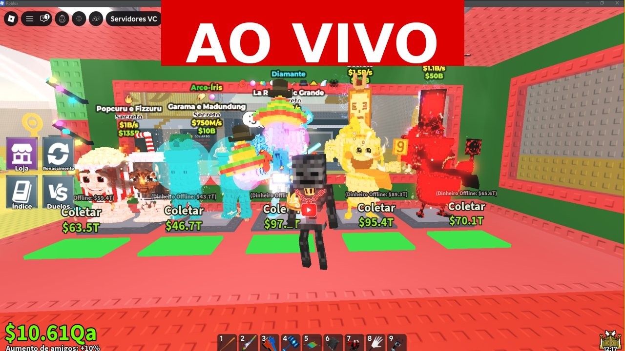 🔴ROUBE UM BRAINROT -  VENDAS E TROCAS AO VIVO!