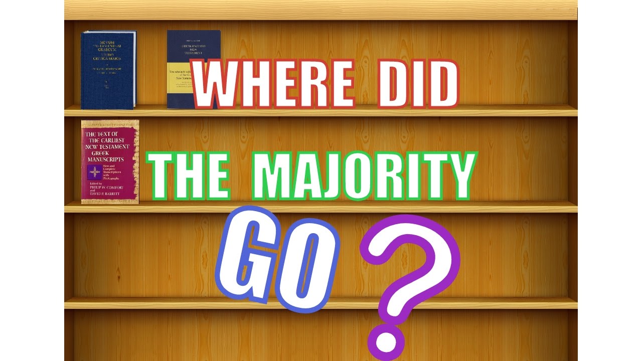 Where Did the Majority Go?