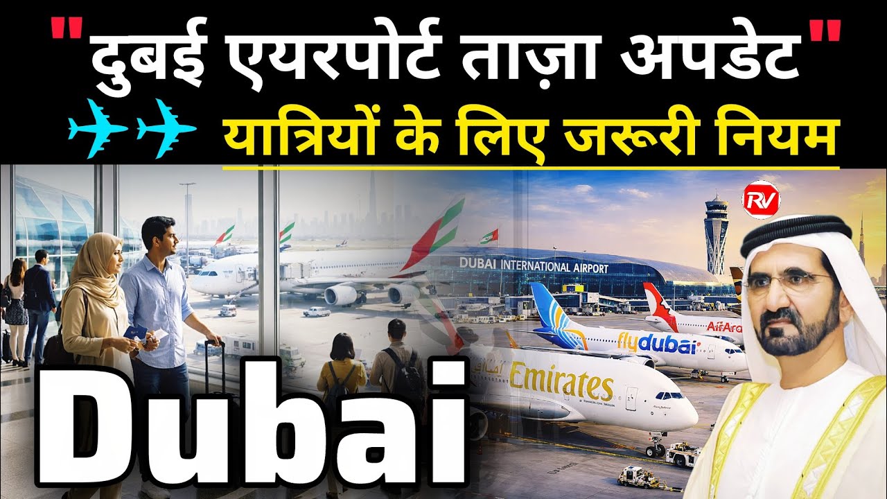 Dubai Airport Flight Update Today | Emirates, flydubai, Abu Dhabi Flights Latest News | UAE Airport