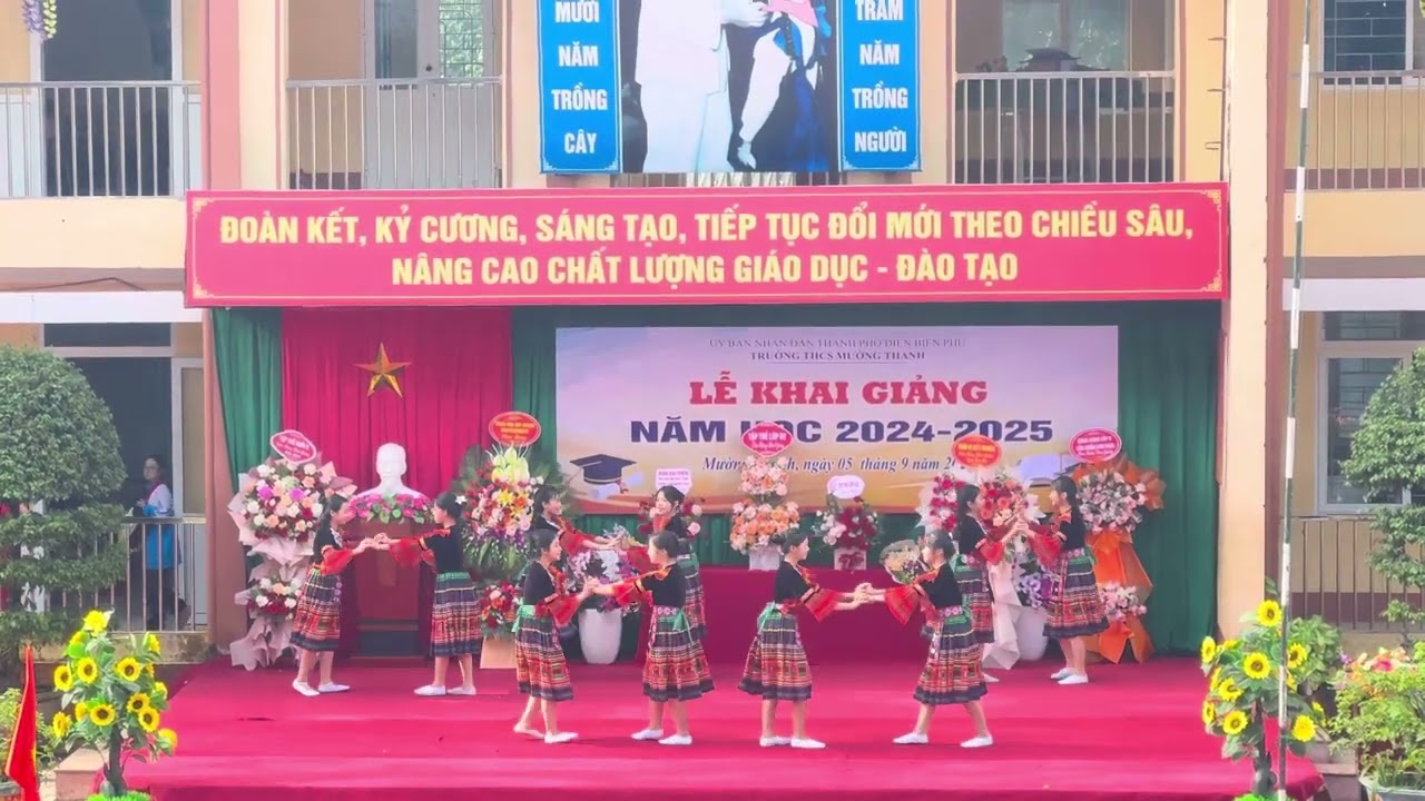Nhảy Hiện Đại: Đi Giữa Trời Rực Rỡ - THCS Mường Thanh
