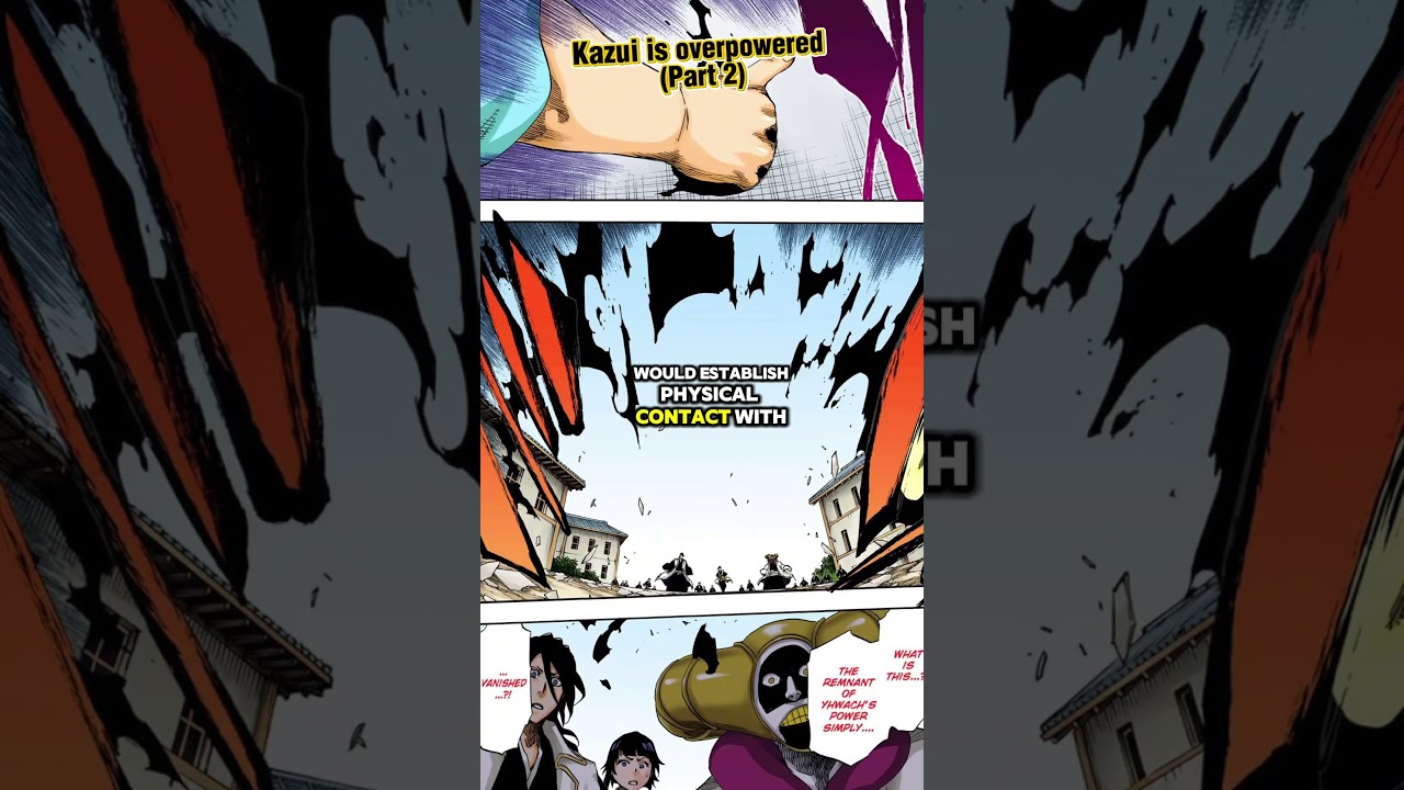 Yhwach&rsquo;s Reiatsu: Kazui! #bleach #kurosaki #yhwach #ichigo #orihime #aizen #mayurikurotsuchi #tybw