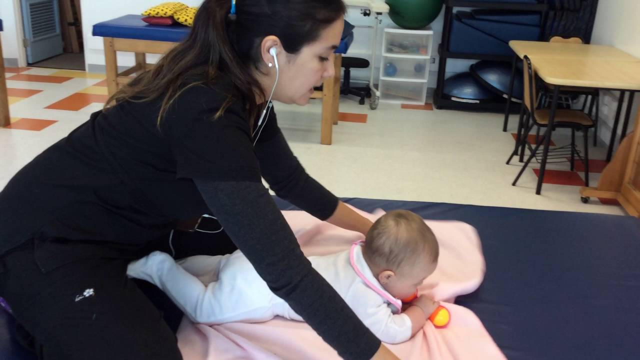 Evaluación neuromotora infantil en postura prona