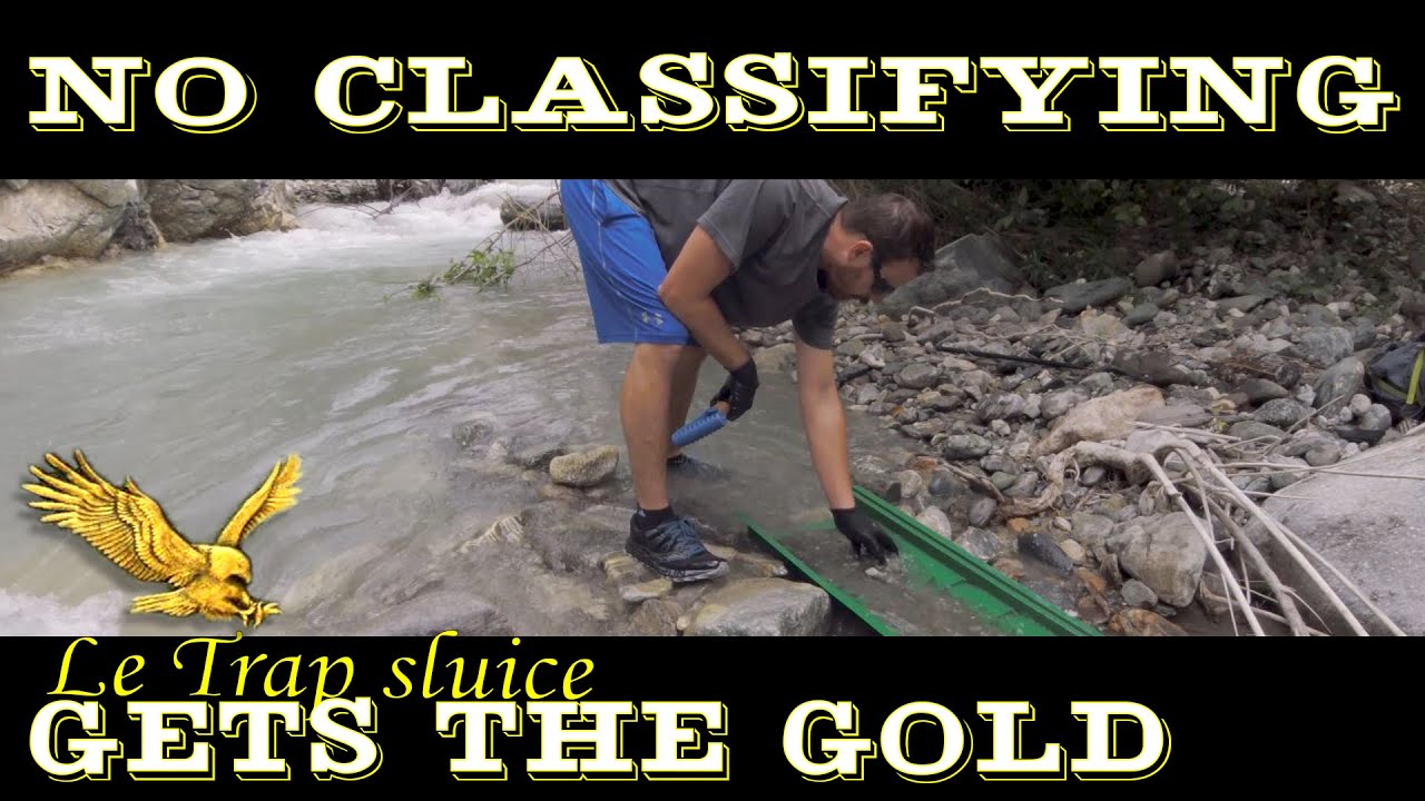 Le Trap sluice - No classifying