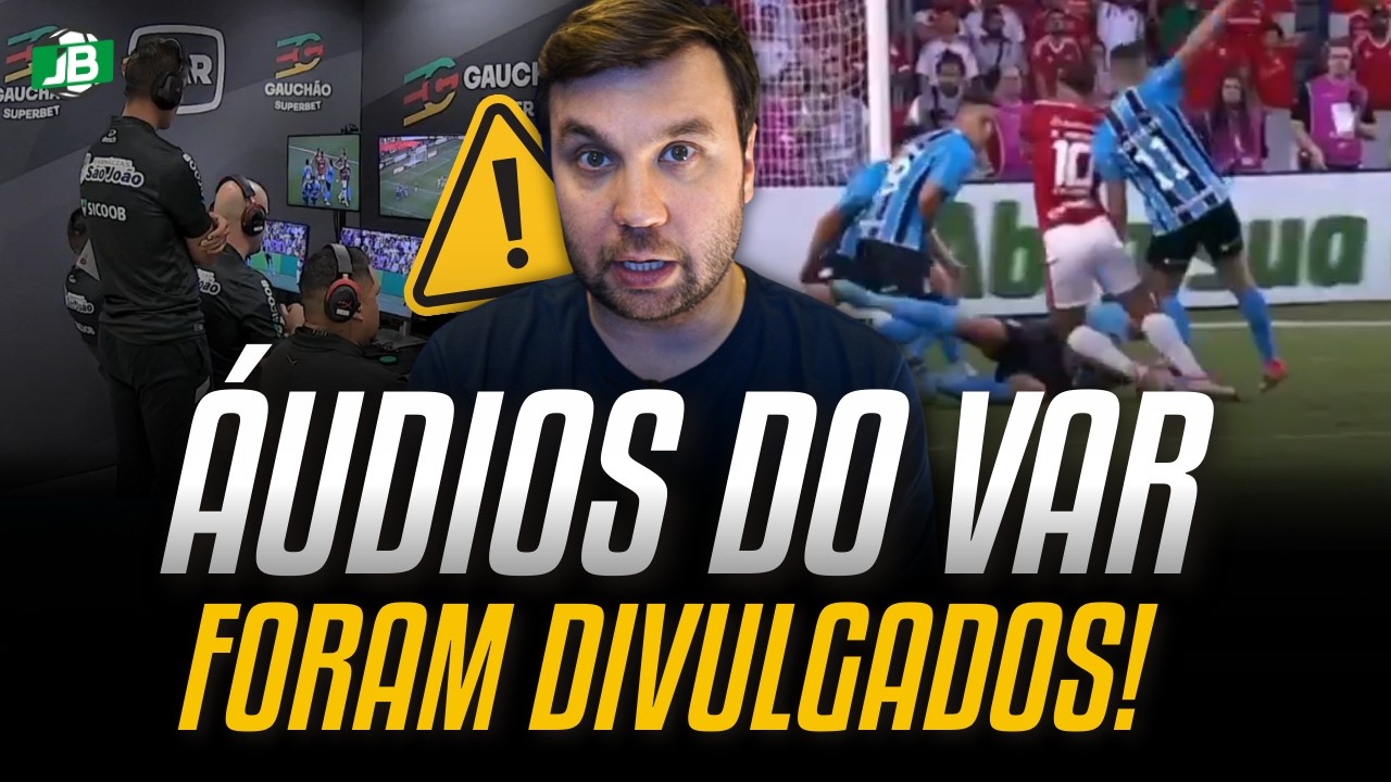 🟥 🟦 FEDERAÇÃO DIVULGA ÁUDIO REVELADOR DA CABINE DO VAR NO GRE-NAL