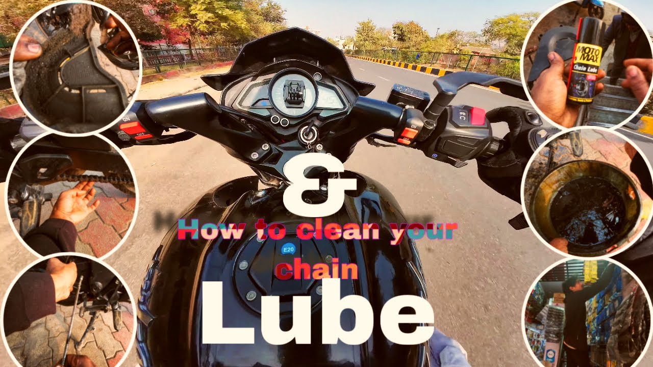 🥽Is It Safe To Use  Diesel To Clean Motorcycle Chain? | Best Bike Chain Cleaner & lube product 🫴🏻