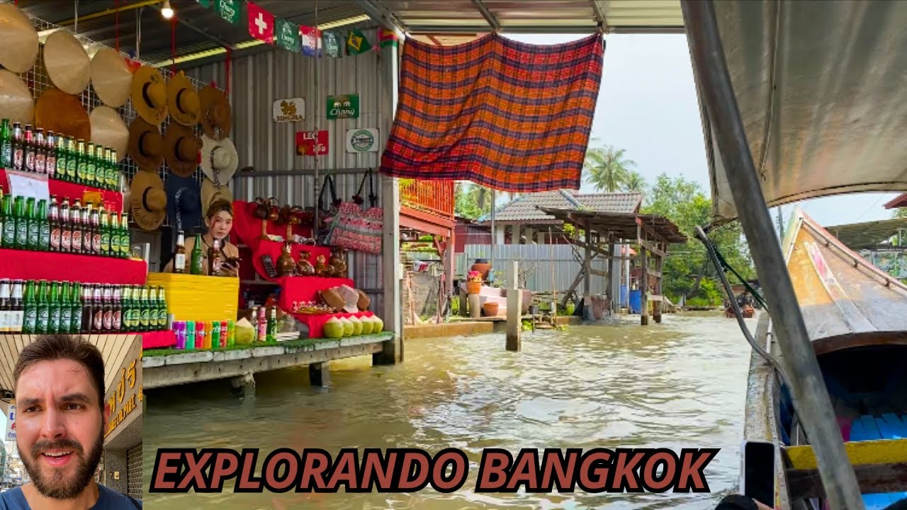 Pelos arredores de BANGKOK | Mochilão e Viagem Solo