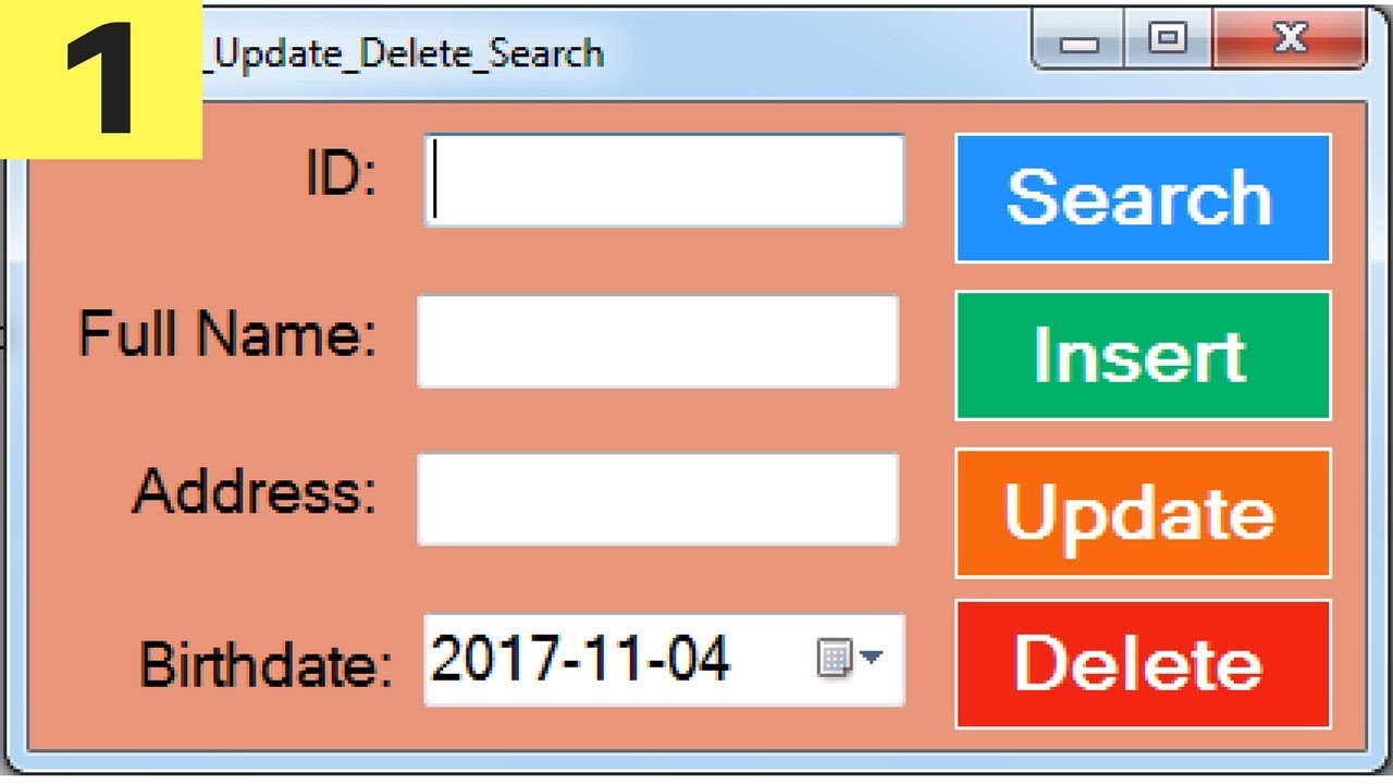 VB.NET And MySQL - How To Insert Update Delete Search In MySQL DataBase Using VBNet [ with code ] P1
