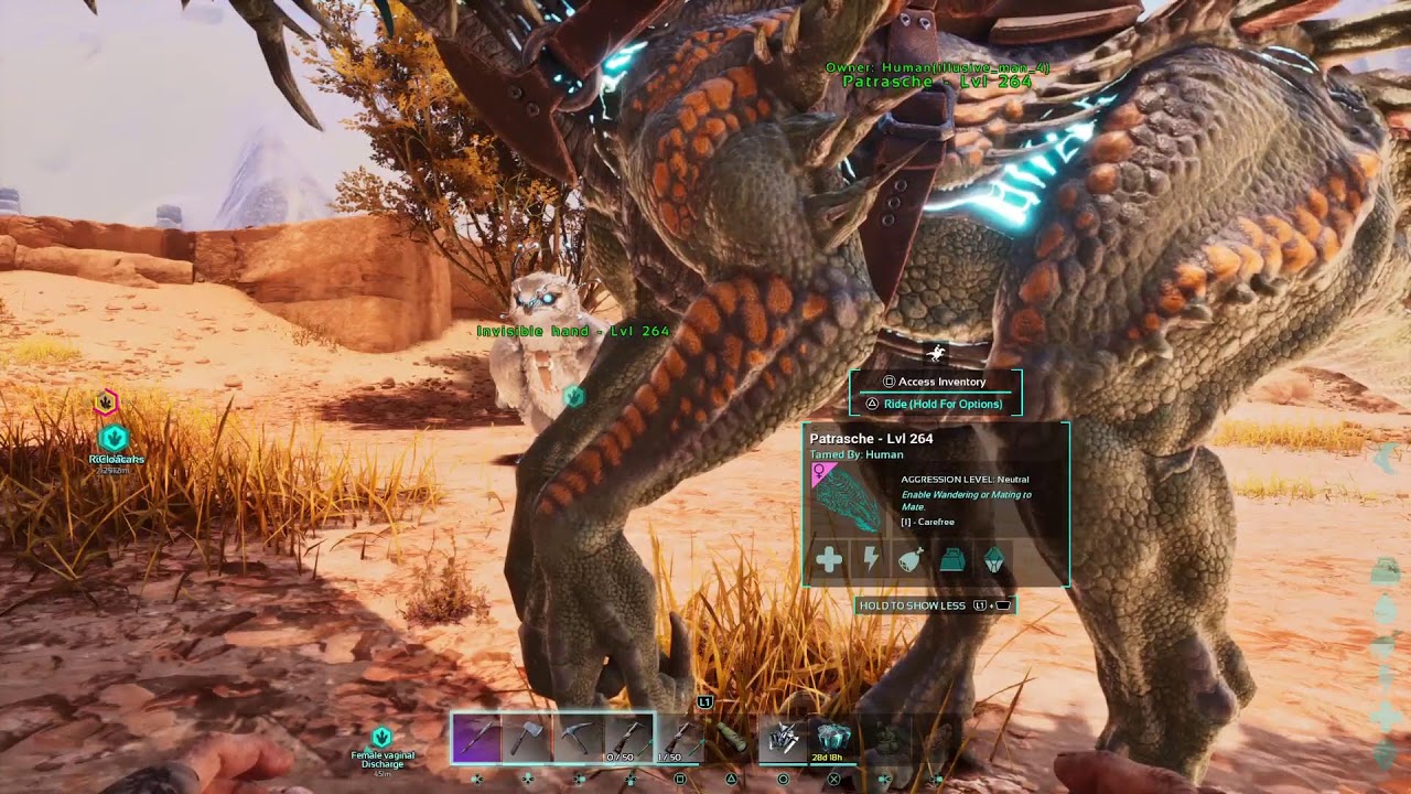 Ark While giving birth