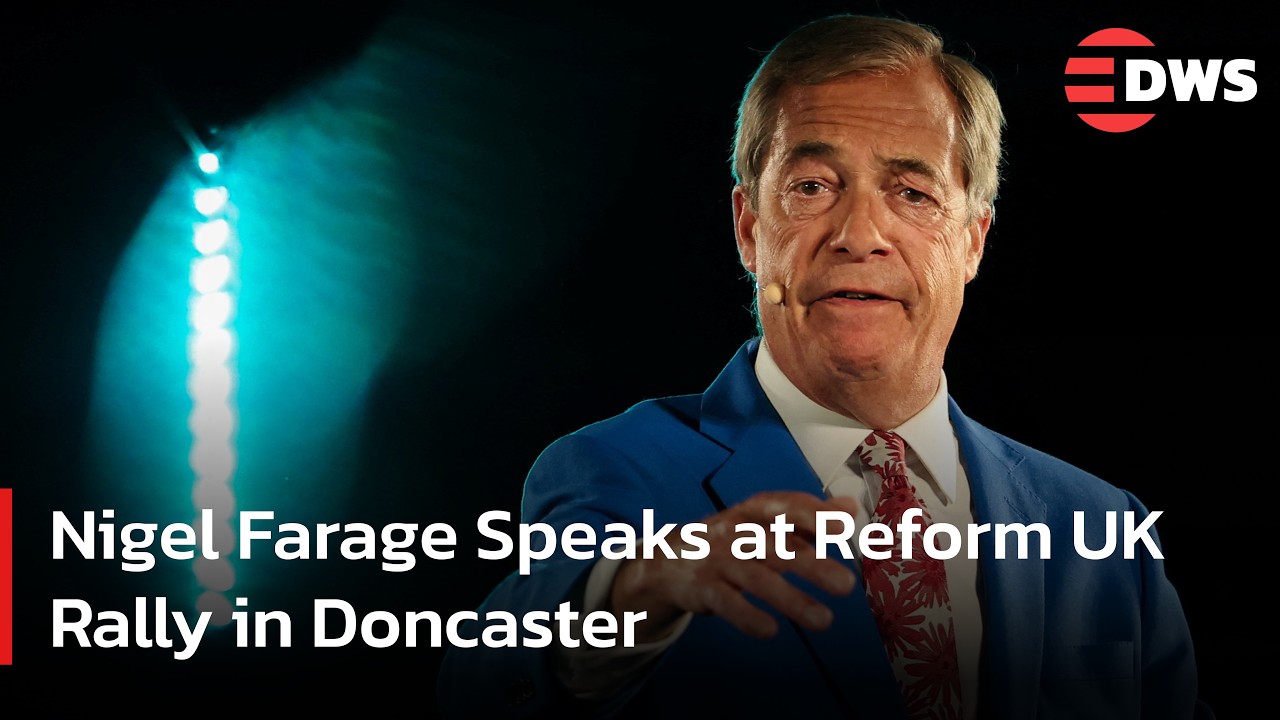 WATCH NOW: Nigel Farage Speaks at Reform UK &ldquo;100 Days&rdquo; Rally in Doncaster | AC15
