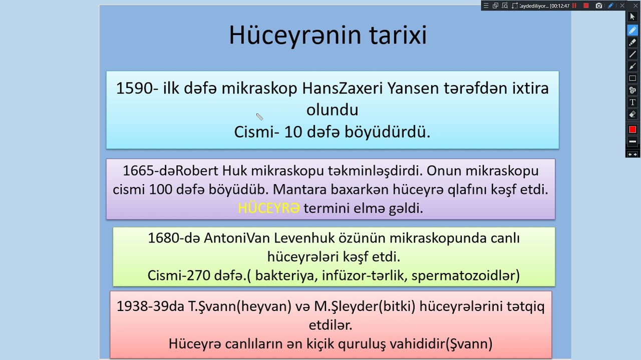 Sitologiya - Hüceyrəyə səyahət - NurBio 🦠💖