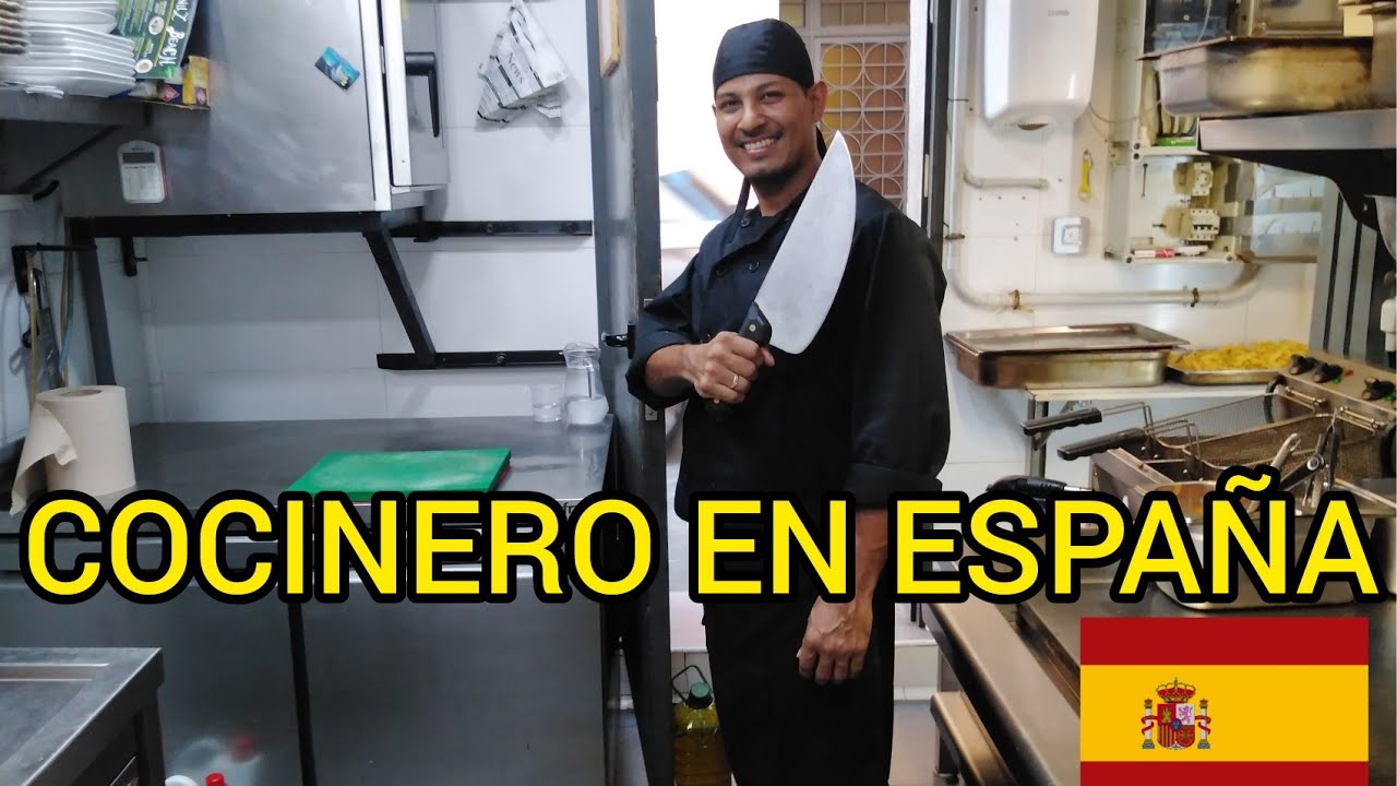 Un Día en mi TRABAJO como COCINERO en ESPAÑA. 🇪🇸