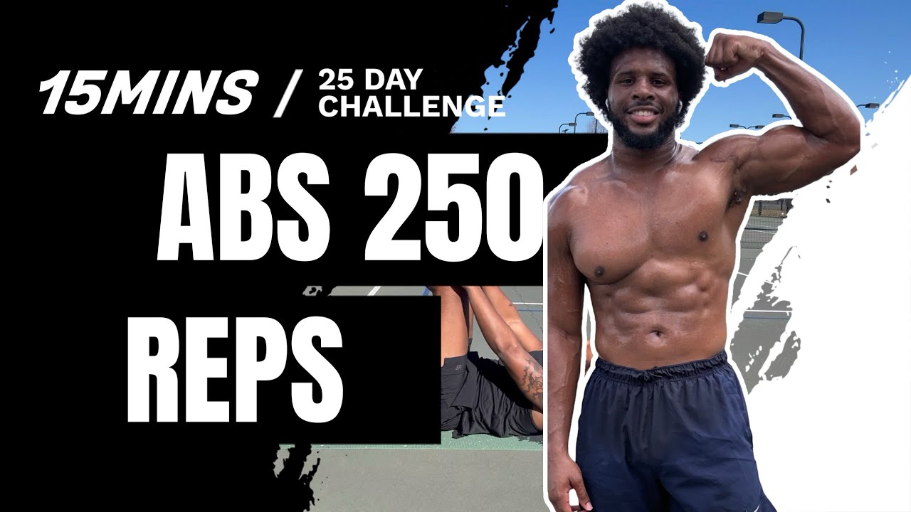 250 REP ABS WORKOUT at Home | 5 Easy Ab Exercises