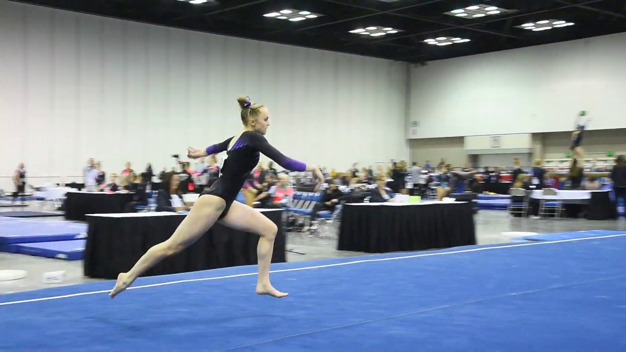 Taylor Jensen Level 10 Floor JO National Championships 2019