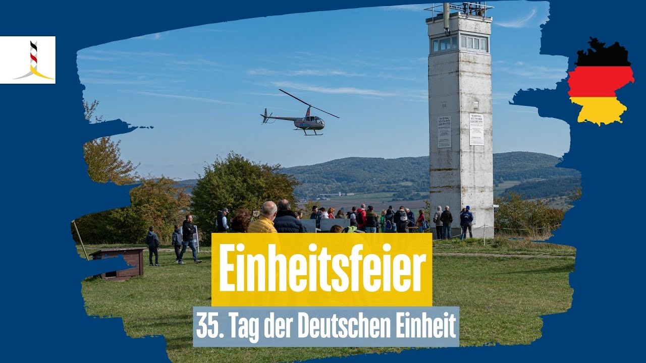 35. Tag der Deutschen Einheit - Einheitsfeier auf Point Alpha