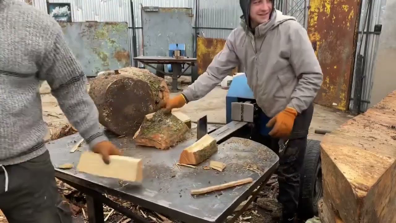From Logs to Firewood – Full Process