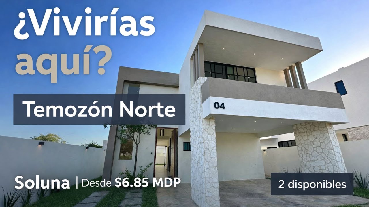 Residencias ENTREGA INMEDIATA en Mérida, Yucatán desde $6,850,000 pesos.