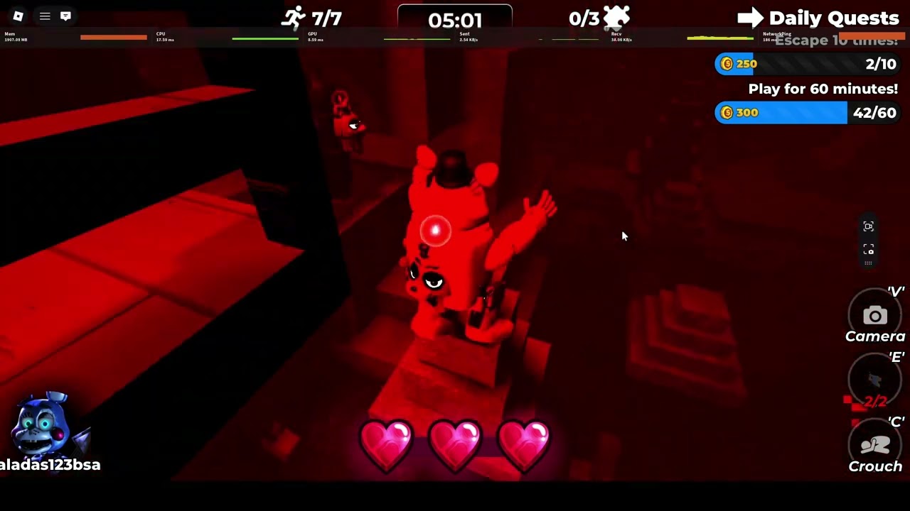 Playing Animatronic Nights w/my Friends