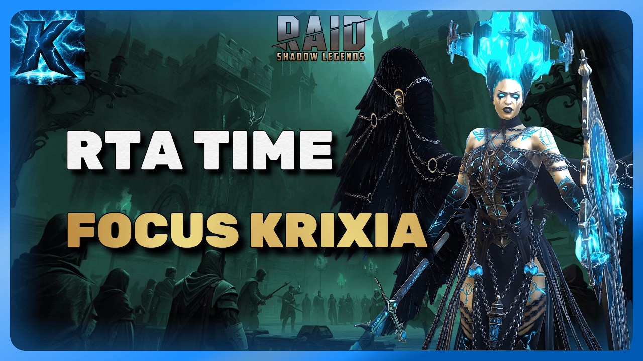RTA TIME - Allons tester Krixia, GOD TIER ! | Raid: Shadow Legends