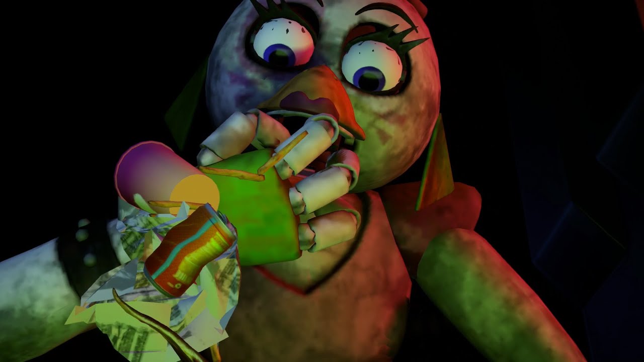 Use Monty Mystery Mix in Kitchen Compactor (FNAF Security)