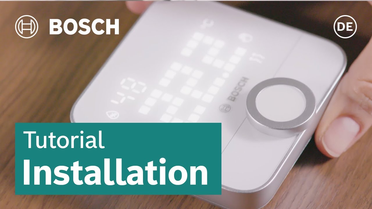Installation: Raumthermostat II | Bosch Smart Home