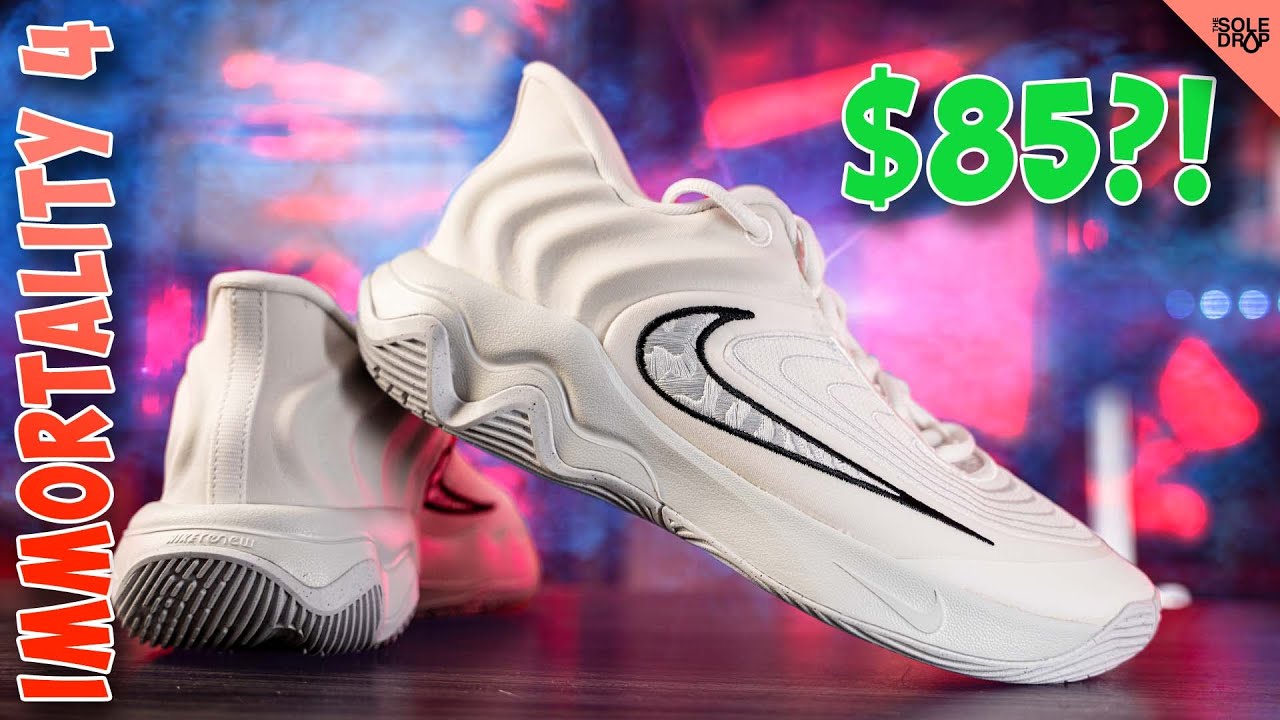 This is Nike's CHEAPEST HOOP SHOE! Nike Giannis Immortality 4 Detailed Look & Review!