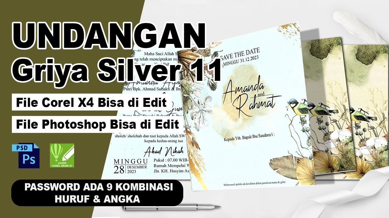 UNDANGAN GRIYA SILVER 11