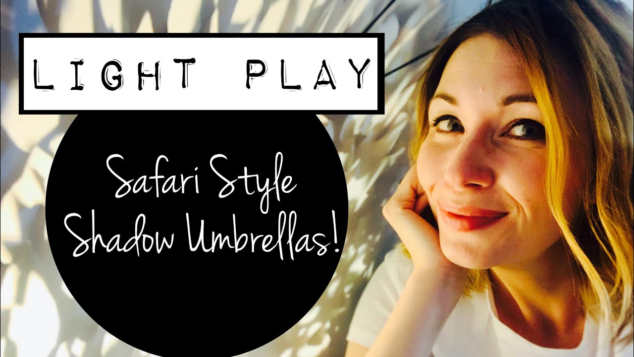 LIGHT PLAY | *Into the Wild Theme* Sensory Safari Umbrellas!