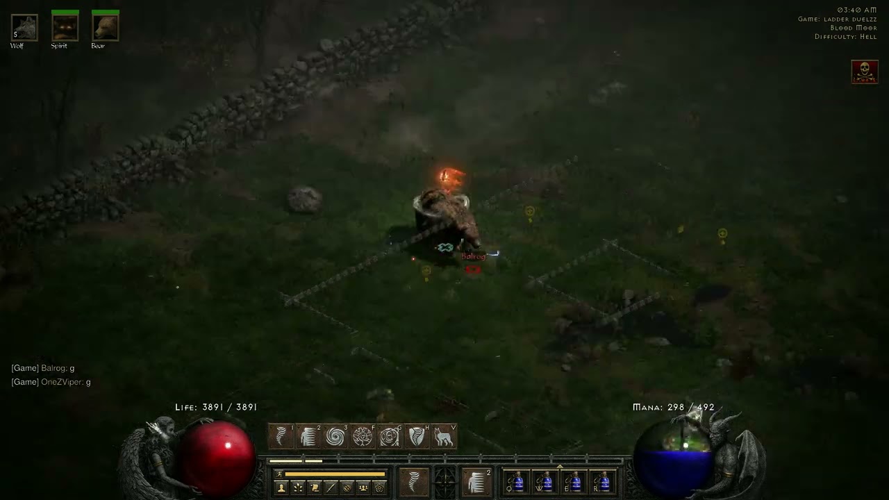 Diablo&reg; II Resurrected: D2R PVP Windy Druid vs. FOH Pally! Clip #6