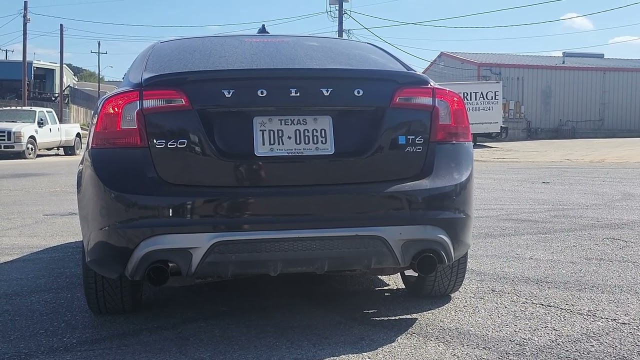 S60 T6 R Design Cat-Back Exhaust