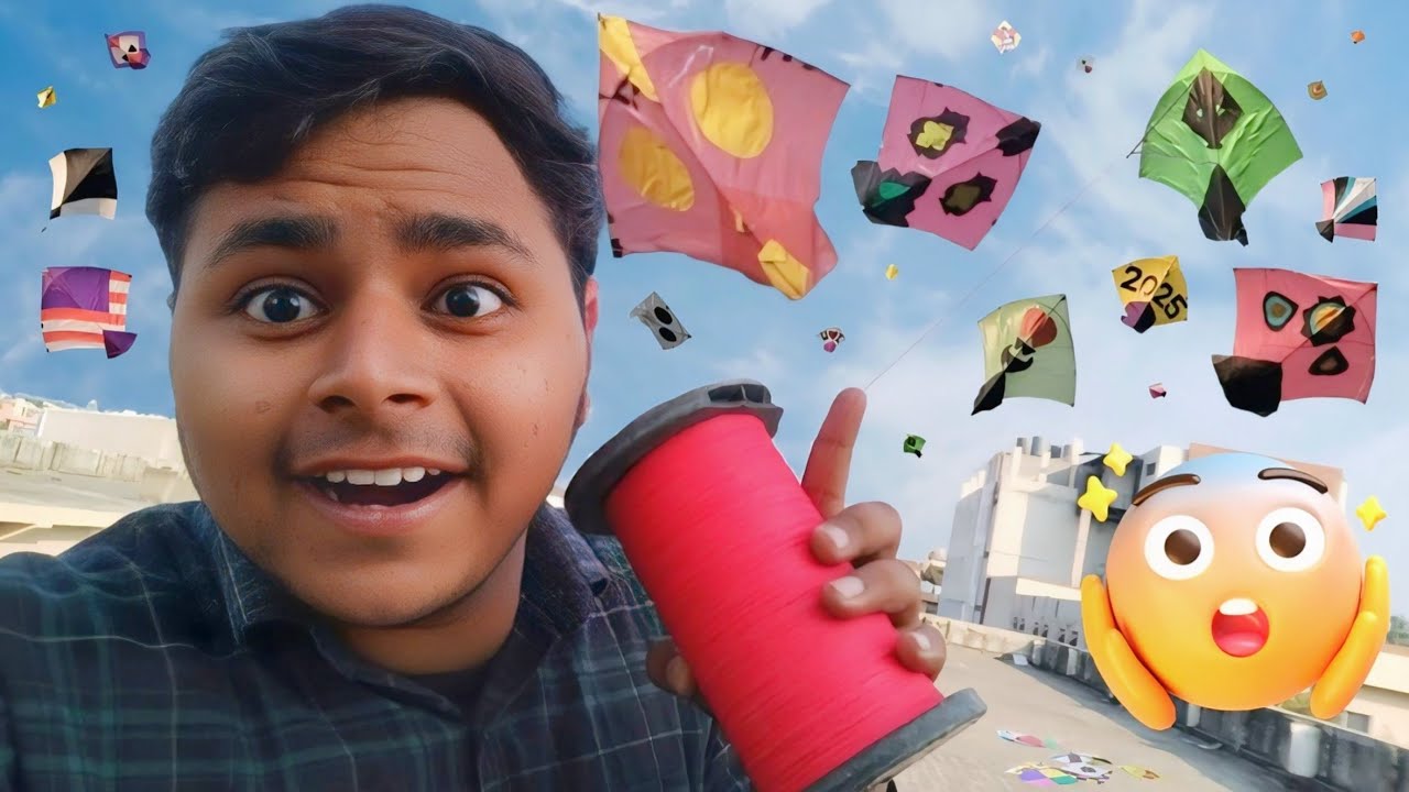HOW TO KITE FLYING TRICK 😲 || BIG KITES LOOTING ON ROOFTOP || Patang Udane Ka Sahi Tarika