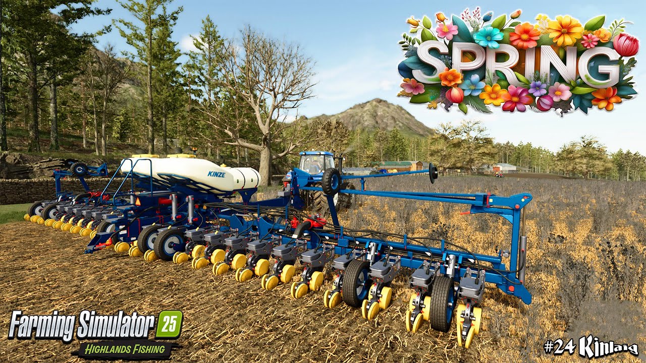 SHOULD I UPGRADE MY TRACTORS?! EP #24 (KINLAIG) Highlands Fishing Farming Simulator 25